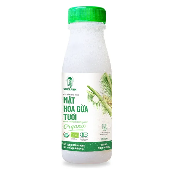 Mật hoa dừa tươi organic