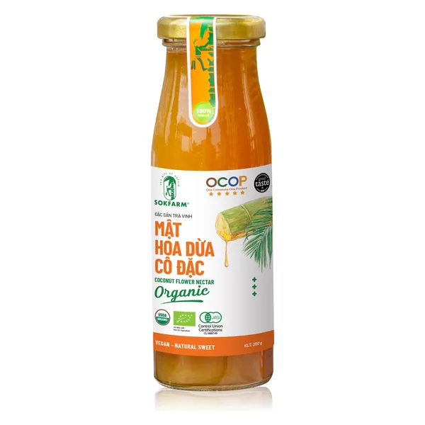Mật hoa dừa cô đặc organic