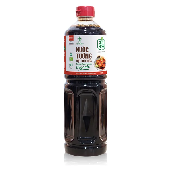 Nước tương mật hoa dừa organic - Dòng nguyên bản