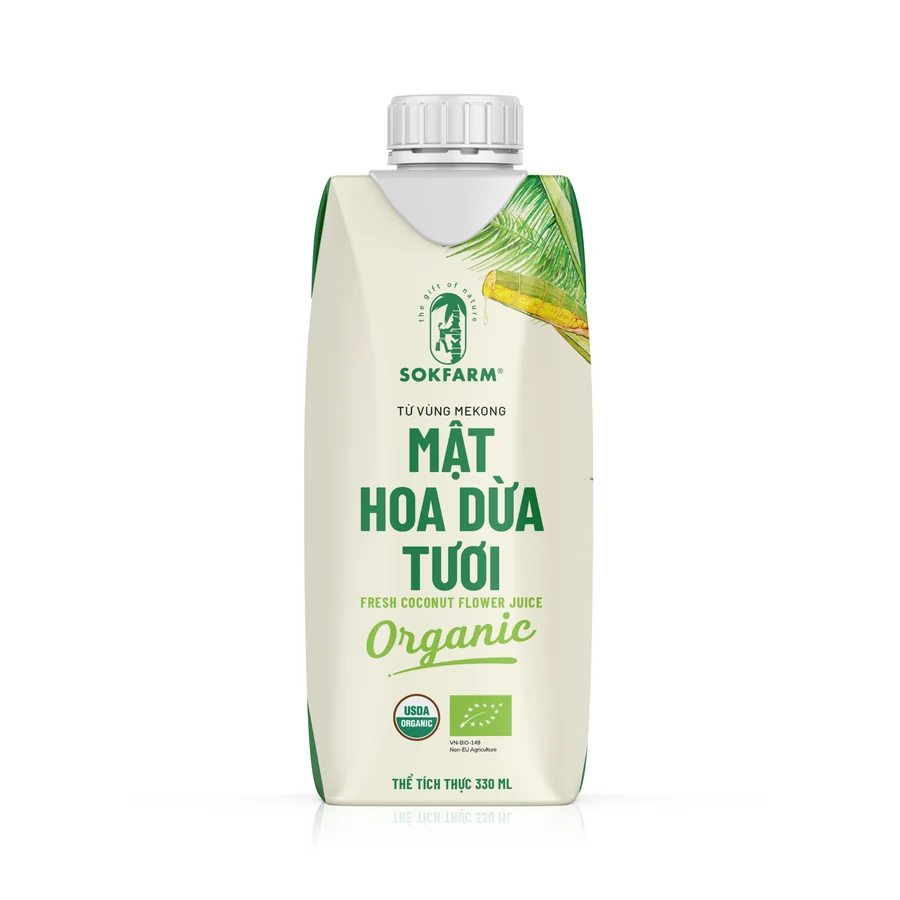 Mật hoa dừa tươi hộp 330 ml