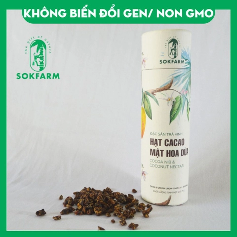 Hạt Cacao - Mật Hoa Dừa 65G/Lon