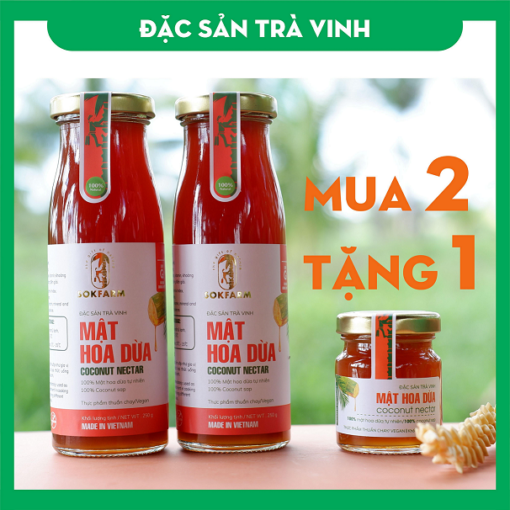 combo mật hoa dừa mua 2 tặng 1